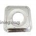 OVT 40 Pcs Aluminum Foil Square Gas Burner Disposable Bib Liners Stove Covers - B07FCT99P1